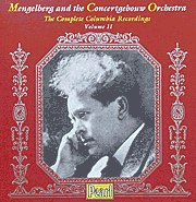 Pearl CD set of the complete Mengelberg Columbia recordings